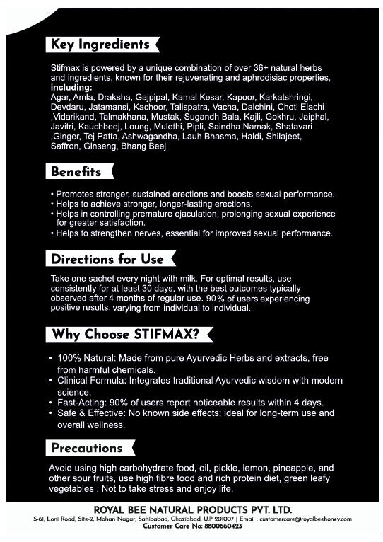 Stifmax For a Week