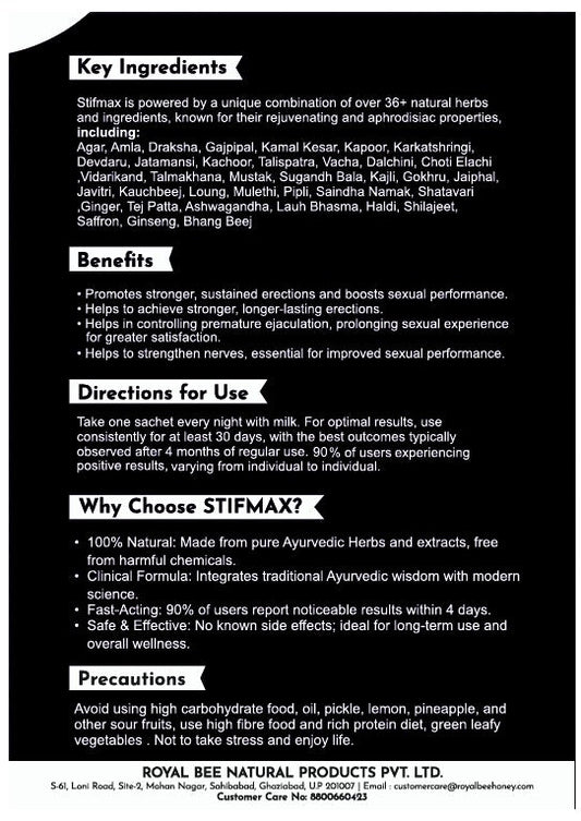 Stifmax For a Week